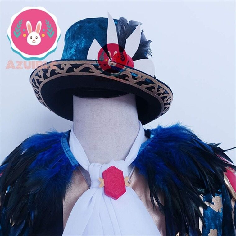 Azuiblc   第五人格 アマツバメ ハンサム  曲芸師風 マイク  イケメン 男女兼用 仮装 変装 コスプレ衣装 コスチューム クリスマスプレゼント ハロイン - Azuiblc