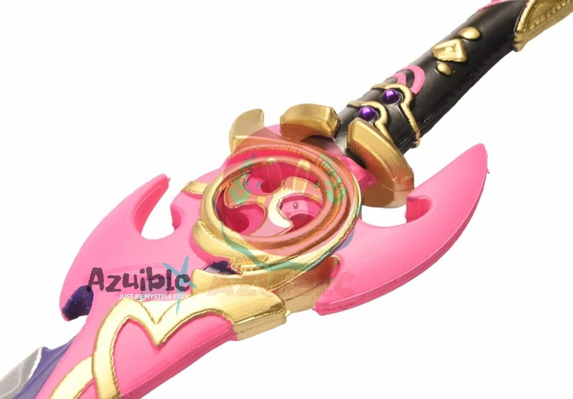 Azuiblc 原神 片手剣 霧切の廻光 神里綾華 刻晴 100CM 武器 PU製 剣 刀 武器 コスプレ道具 Cosplay 道具  コスプレ小物 - Azuiblc