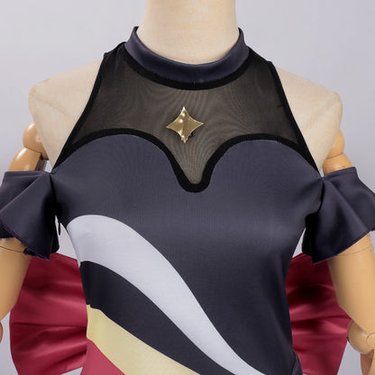 Azuiblc　超かぐや姫   ライバー   月見 ヤチヨ    酒寄 彩葉    かぐや  　ライブ服　ドレス　ワンピース　舞台服　コスプレ衣装