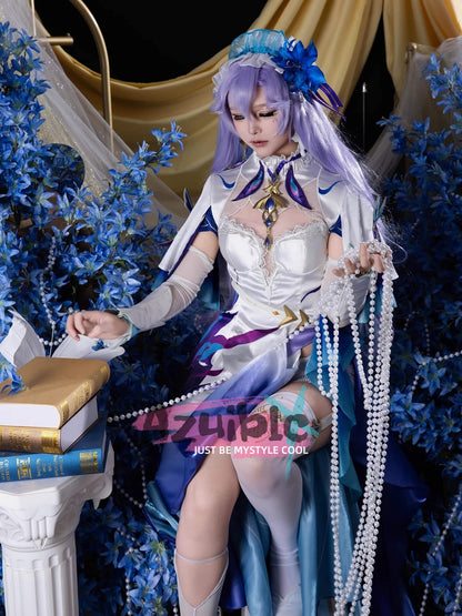 Azuiblc 鳴潮 カンタレラ コスプレ衣装　3d樹脂アクセサリー　礼服　ワンピース　コスチュームAzf14 - Azuiblc