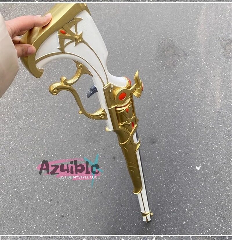Azuiblc 原神  静水流転の輝き 片手剣 フリーナ 水神 100CM 武器 PU製 剣 刀 武器 コスプレ道具 Cosplay 道具 コスプレグッズ コレクション グッズ コスプレ小物 cosplayAzd19 - Azuiblc