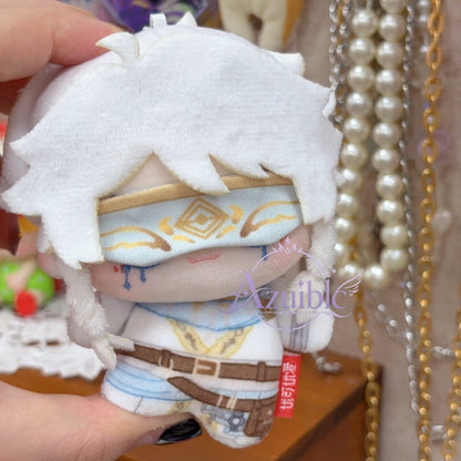 Azuiblc Identity V 第五人格 占い師 イライ・クラーク Eli Clark 10cm ぬいぐるみ｜ホワイトVer.・アイマスク付き