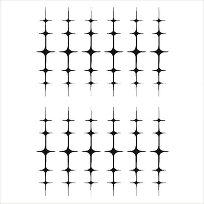 Azuiblc　鳴潮　タトゥーシール ツバキ コスプレ 小物 鳴潮 花 椿 文字 顔 背中 首元 ボディーシール めいちょう　グッズ 人気 おしゃれ 飾り ファッション イベント 装備品 - Azuiblc