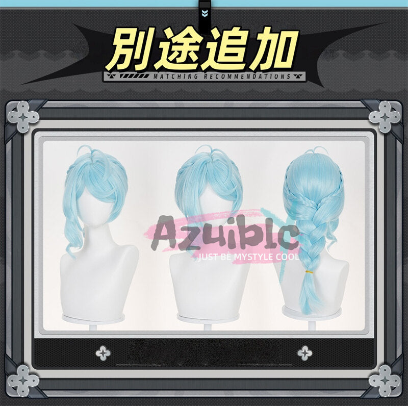 Azuiblc ゼンレスゾーンゼロ シード コスチューム　イベント　人工革　金属製ヘアピン　ハロウィン　コスプレ衣装　 オボルス小隊｜ゼンゼロ/ZZZ - Azuiblc
