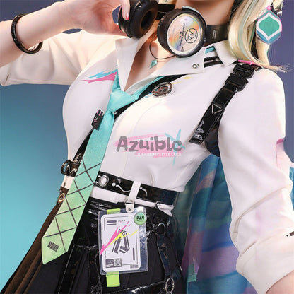 Azuiblc　鳴潮　リンネー　コスプレ　 Lynae　Wuthering Waves　金属パーツ　イヤホーン道具　ハロウィン