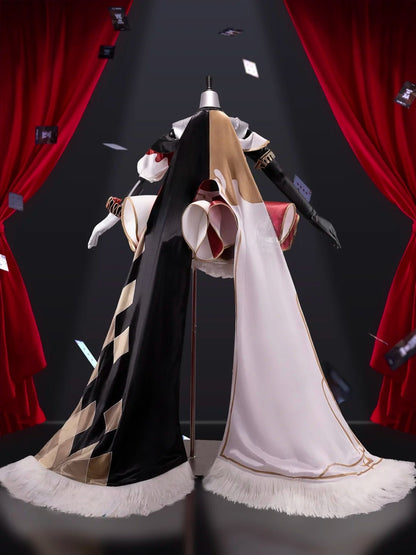 Azuiblc スターレイル　火花　火花大会＠Official戦　仮面の愚者 ドレス　コスプレ衣装　コスチューム　ハロウィン