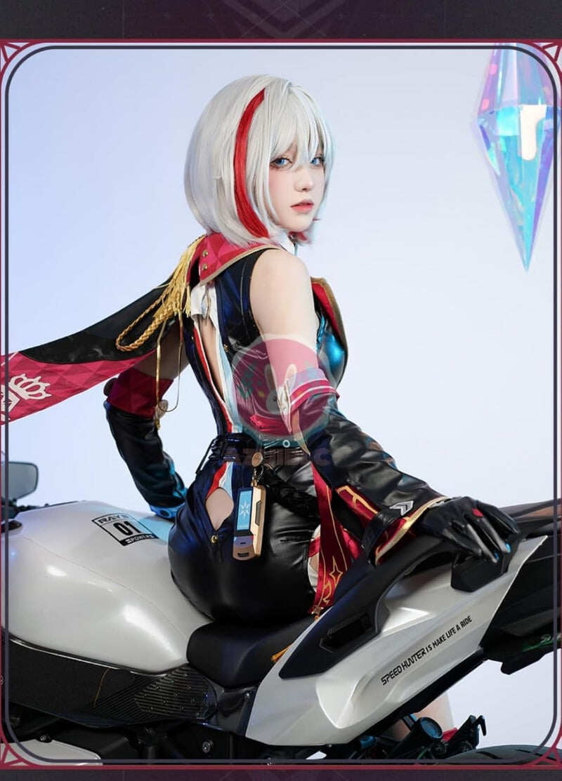Azuiblc 崩壊スターレイル黄泉 よみ 赤  コスプレ衣装 コスチュームセット 金属アクセサリー グッズ タトゥーシール  おしゃれ アニメ cosplay 変装 仮装 撮影 祭り ハロウィン クリスマス イベント Azuiblc