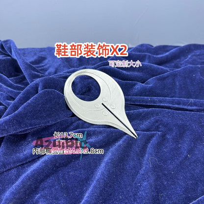 Azuiblc　ゼンレスゾーンゼロ　 プロメイア 　ブーツ　3ｄPLA材質パーツ　パンプス｜ゼンゼロ/ZZZ　イベント舞台　ハロウィン