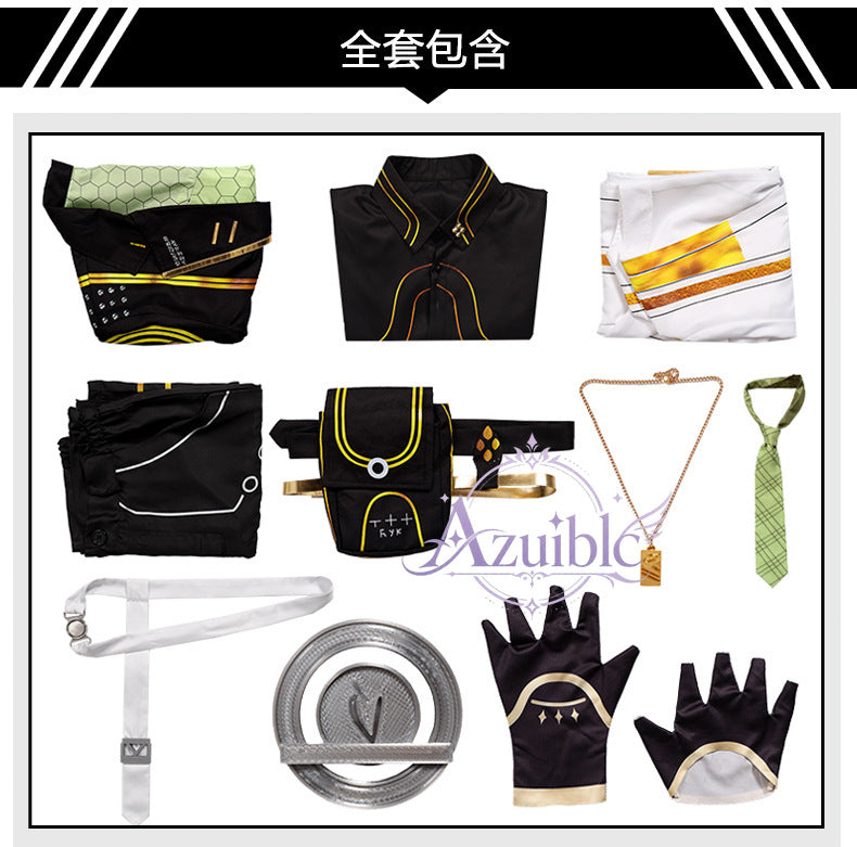 Azuiblc 鳴潮 漂泊者 星火永明 コスプレ衣装｜男女 制服 コスチューム