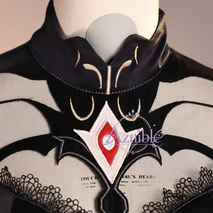 Azuiblc 原神 ロノヴァ 死の執政 コスプレ衣装｜Genshin Impact コスチューム