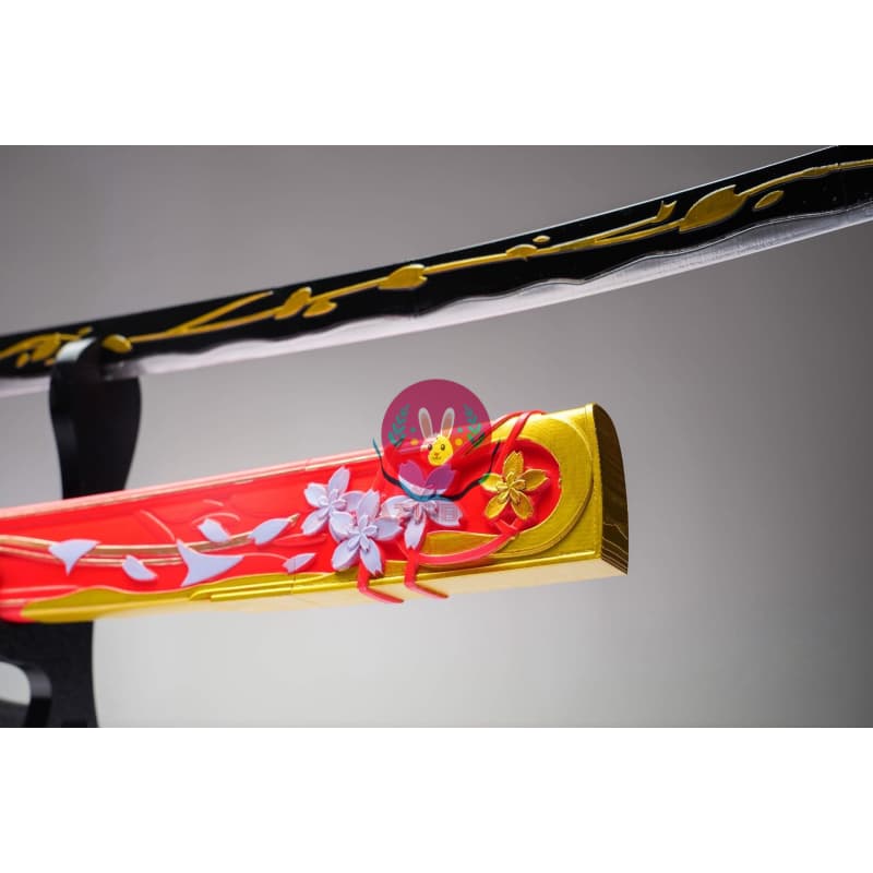 【Azuiblc】鳴潮 緋雪 hiyuki 日本刀 コスプレ道具 武器 130cm 鞘付き 太刀 PLA製 コスプレ Cosplay 道具 小物 舞台 イベント