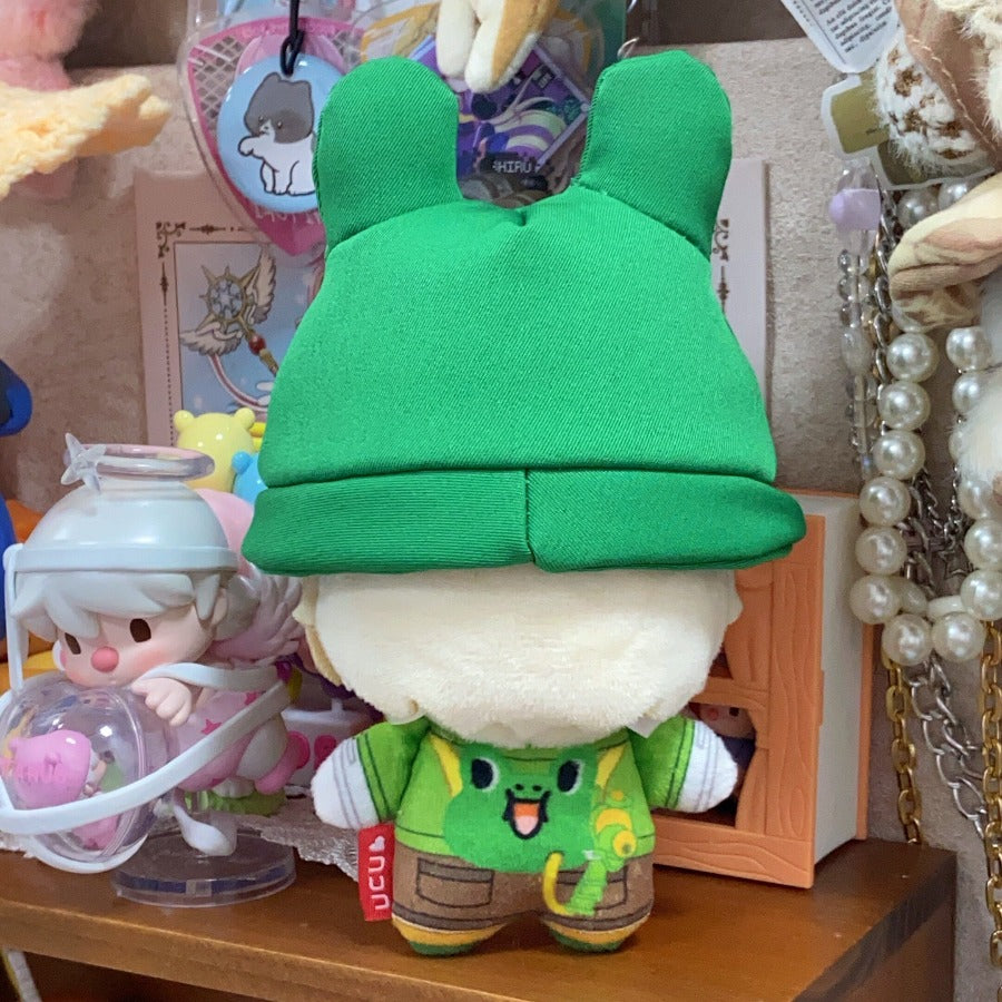 Azuiblc Identity V 第五人格 火災調査員 Florian Brand LEONARD 10cm ぬいぐるみ｜帽子着脱可