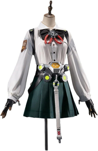 Azuiblcゼンゼロ アリス・タイムフィールド 　コスプレ衣装 ウサギ 剣士 セーラー服 JK 3D飾り コスチュームセット アニメ cosplay - Azuiblc