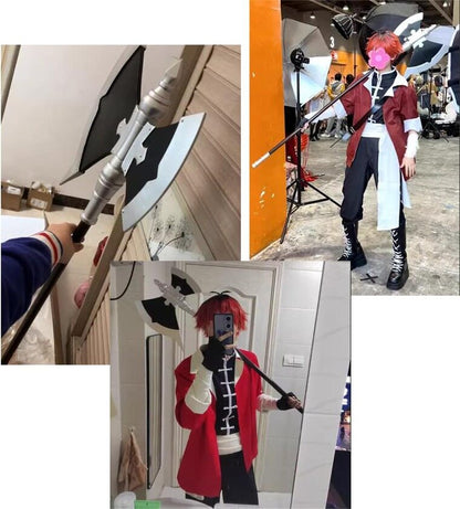 Azuiblc　葬送のフリーレン　シュタルク　フリーレン 　フェルン 　コスプレ道具  斧 161CM 武器 PU製 3パーツ分ける 剣 刀 武器 戦士 Cosplay 道具 コスプレ コレクション　 - Azuiblc
