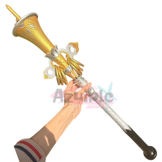 【Azuiblc】ゼンレスゾーンゼロ　怪啖屋 リュシア・エロウェン　法杖　80cm　PU製　コスプレ道具　武器モデル　アクセサリー Azuiblc