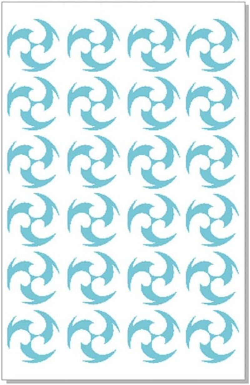 Azuiblc  原神 タトゥーシール 凝光 紗の幽蘭 コスプレ 小物 原神 太もも ボディーシール セット グッズ 人気 おしゃれ 飾り ファッション ハロウィン イベント 装備品 - Azuiblc