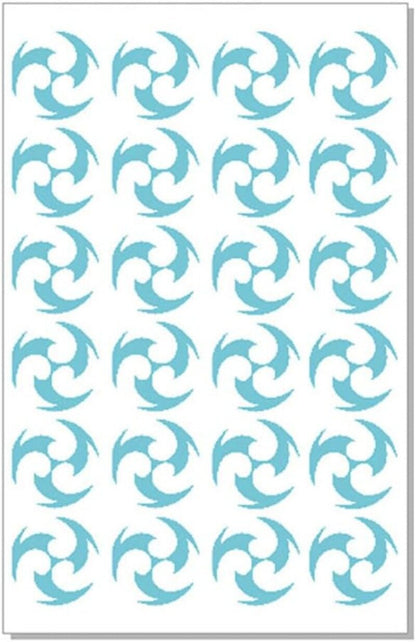 Azuiblc  原神 タトゥーシール 凝光 紗の幽蘭 コスプレ 小物 原神 太もも ボディーシール セット グッズ 人気 おしゃれ 飾り ファッション ハロウィン イベント 装備品 - Azuiblc