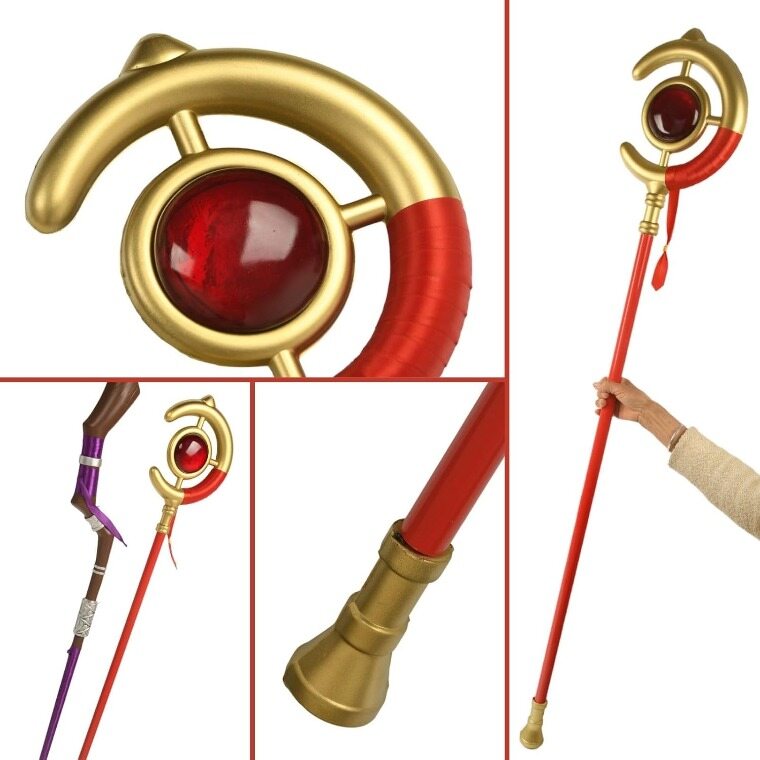 Azuiblc　葬送のフリーレン　フリーレン　コスプレ道具  斧 146CM 武器 PU製 3パーツ分ける 剣 刀 武器 戦士 Cosplay 道具　Azd002 - Azuiblc