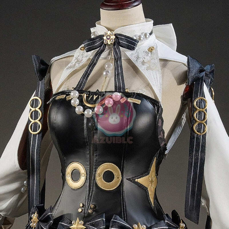 Azuiblc　ゼンゼロ ZZZ　アストラ・ヤオ シャンデリアの下で 新衣装 歌姫 　コスプレ衣装 舞台服 3Dプリントアクセサリー コスチュームセット おしゃれ グッズ おしゃれ アニメ cosplay - Azuiblc
