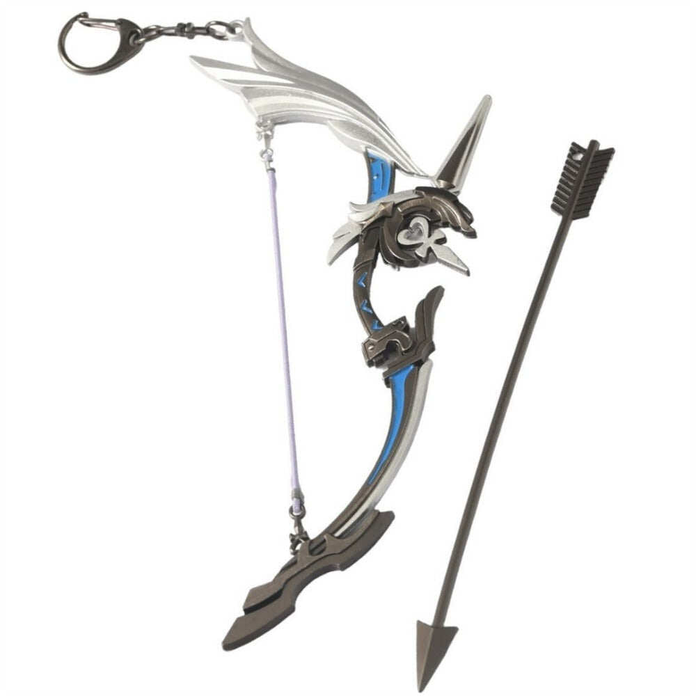 Azuiblc ミニチュア　原神　崩壊スターレイル　EVA　ゼルダ　22cm　武器モデル　ダイキャスト製　汎用武器　アクセサリー　手遊び　 - Azuiblc