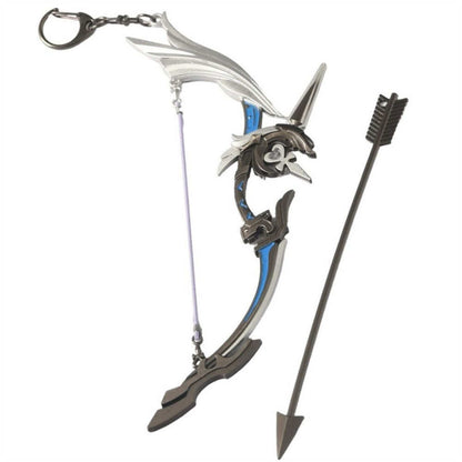 Azuiblc ミニチュア　原神　崩壊スターレイル　EVA　ゼルダ　22cm　武器モデル　ダイキャスト製　汎用武器　アクセサリー　手遊び　 - Azuiblc