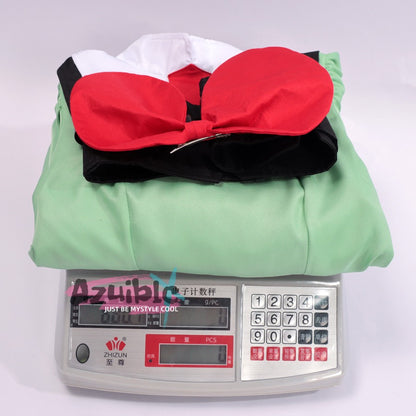 Azuiblc THE RIBBON HERO リボンヒーロー サファイア 　日常服　ワンピース　コスプレ衣装 コスチューム　舞台服　ハロウィン