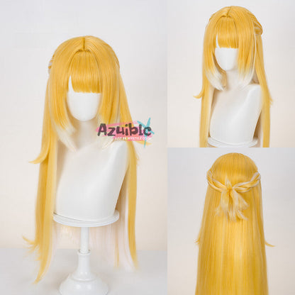 Azuiblc ゼンレゼンレスゾーンゼロ　フーフー（福福）ウィッグ ゼンゼロ 　カツラ　コスプレ道具Azm07 - Azuiblc