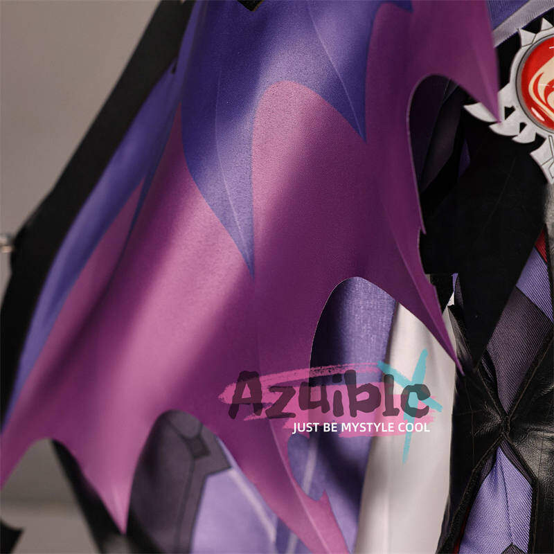 Azuiblc　原神　ドゥリン　Durin 　3dプリント　コスチューム　尻尾付き　龍人・ホムンクルス　仮装　コスプレ衣装　ハロウィン　シンプル番 - Azuiblc