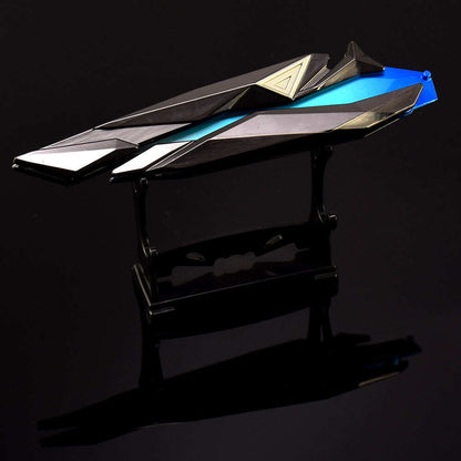 Azuiblc ヴァロラント　シンギュラリティー バタフライナイフ　22cm　ミニチュア　工芸品　合金製　VALORANT　武器　ダイキャスト製　アクセサリー - Azuiblc