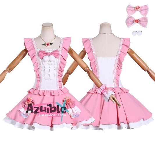 Azuiblc アイカツ！デザインマート　虹野ゆめ 　コスプレ衣装 仮装 コスチューム 舞台服
