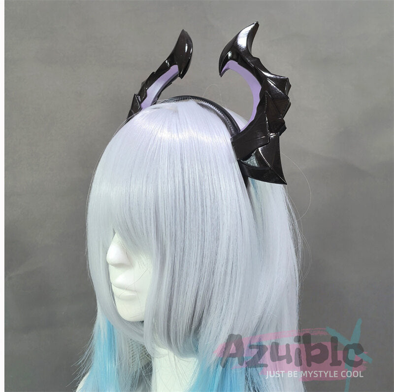 Azuiblc  原神 ドゥリン　Durin　コスプレ ドラコ・ルベド座　　髪飾り　萌えグッズ　角　武器＋ウィッグ別途追加可能　魔龍ドゥリン　仮装　ハロウィン - Azuiblc