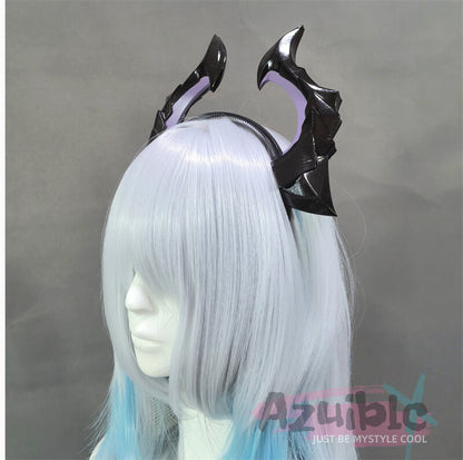 Azuiblc  原神 ドゥリン　Durin　コスプレ ドラコ・ルベド座　　髪飾り　萌えグッズ　角　武器＋ウィッグ別途追加可能　魔龍ドゥリン　仮装　ハロウィン - Azuiblc