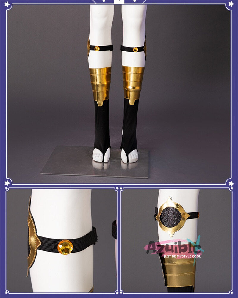 Azuiblc 原神 セノ コスプレ衣装　Cyno　　スメール/沈黙の殿　アヌビス　コスチューム　イベント　 - Azuiblc