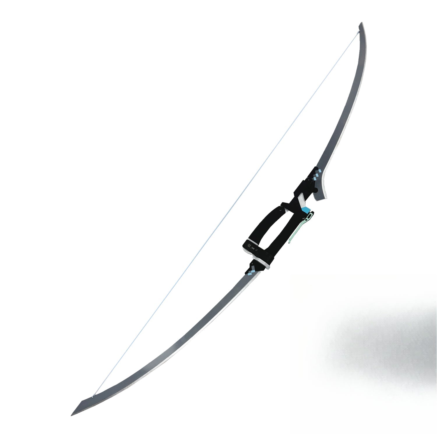 Azuiblc  ゼンゼロ　悠真　はるまさ　コスプレ道具　ゼンレスゾーンゼロ　武器レプリカ　木＋PVC　アクセサリー　イベント浅羽悠真 弓 双刀 矢袋 コスプレ武器 発光不可タイプ コスプレ道具 - Azuiblc