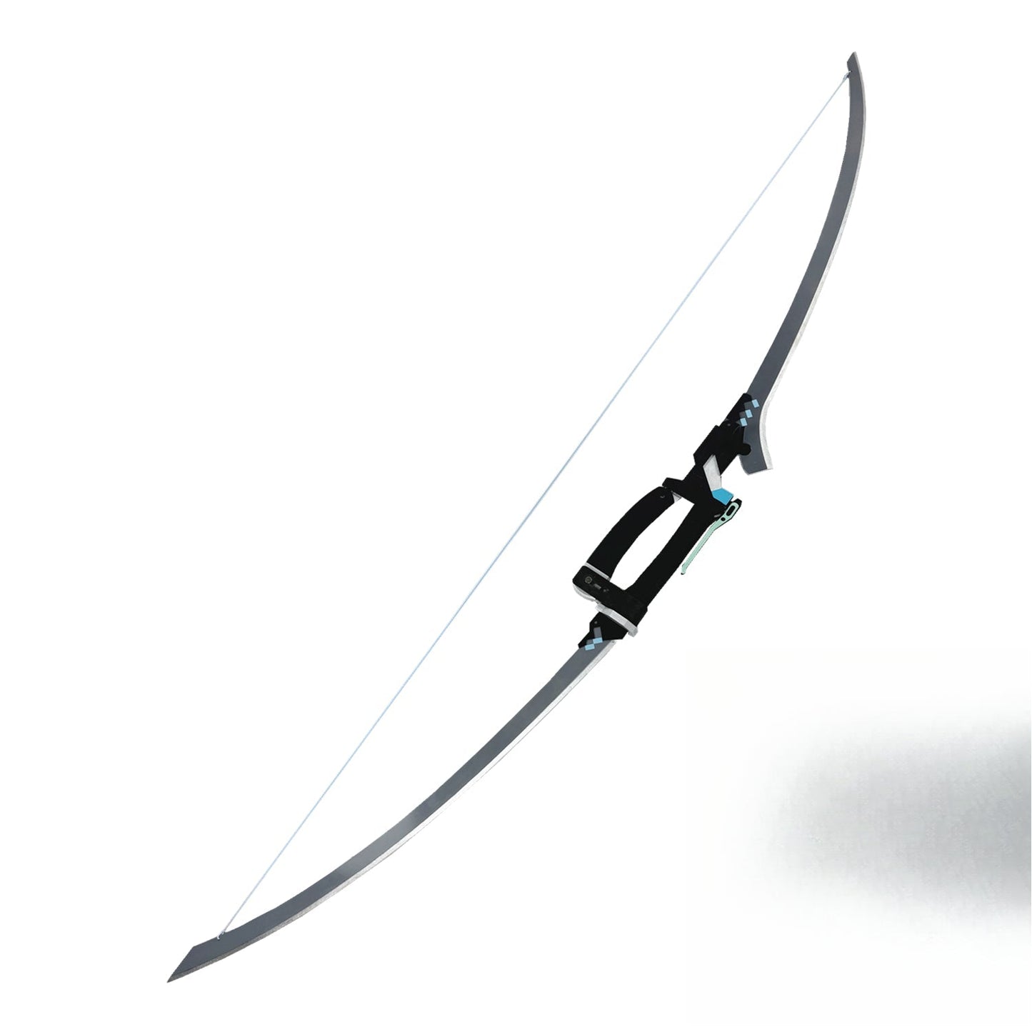 Azuiblc  ゼンゼロ　悠真　はるまさ　コスプレ道具　ゼンレスゾーンゼロ　武器レプリカ　木＋PVC　アクセサリー　イベント浅羽悠真 弓 双刀 矢袋 コスプレ武器 発光不可タイプ コスプレ道具 - Azuiblc