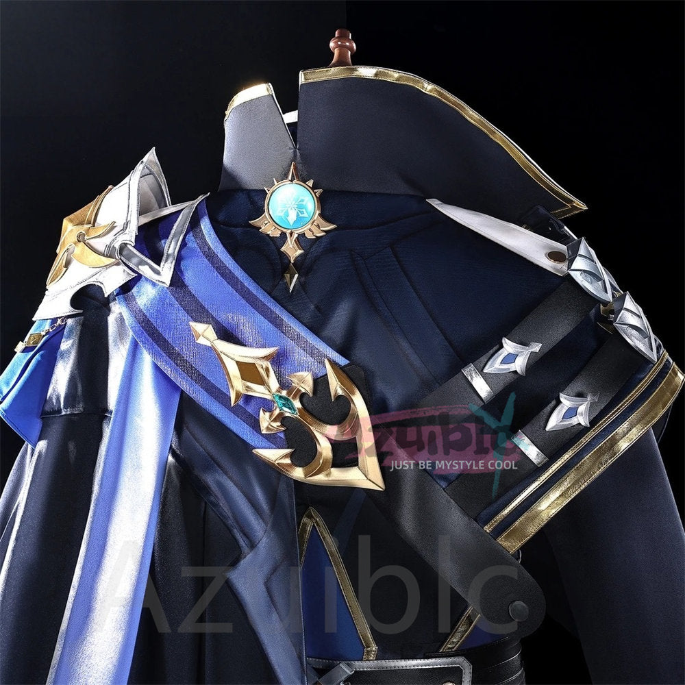 Azuiblc　原神 ローエン コスプレ衣装　コスチューム　イベント　ウィッグ追加対応