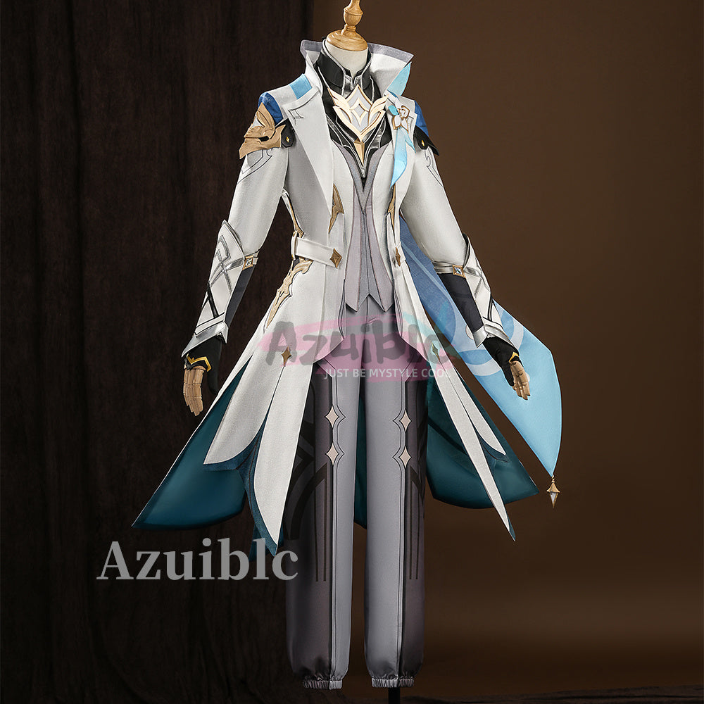 Azuiblc　原神 空・蛍 新たなる天地 コスプレ衣装　仮装　発光可能　イベント　舞台服　3d樹脂パーツ