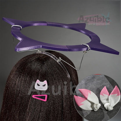 Azuiblc　ゼンゼロ 南宮羽 ラプソディ・ミューズ 　翼付　光輪付　コスプレ衣装