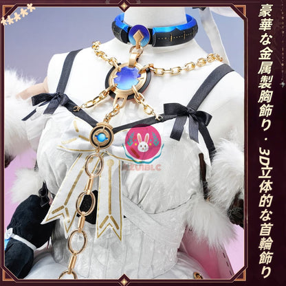 【Azuiblc】鳴潮 ダーニャ Denia コスプレ コスプレ衣装 金属アクセサリー コスチューム cosplay 舞台 イベント ウィッグ追加対応