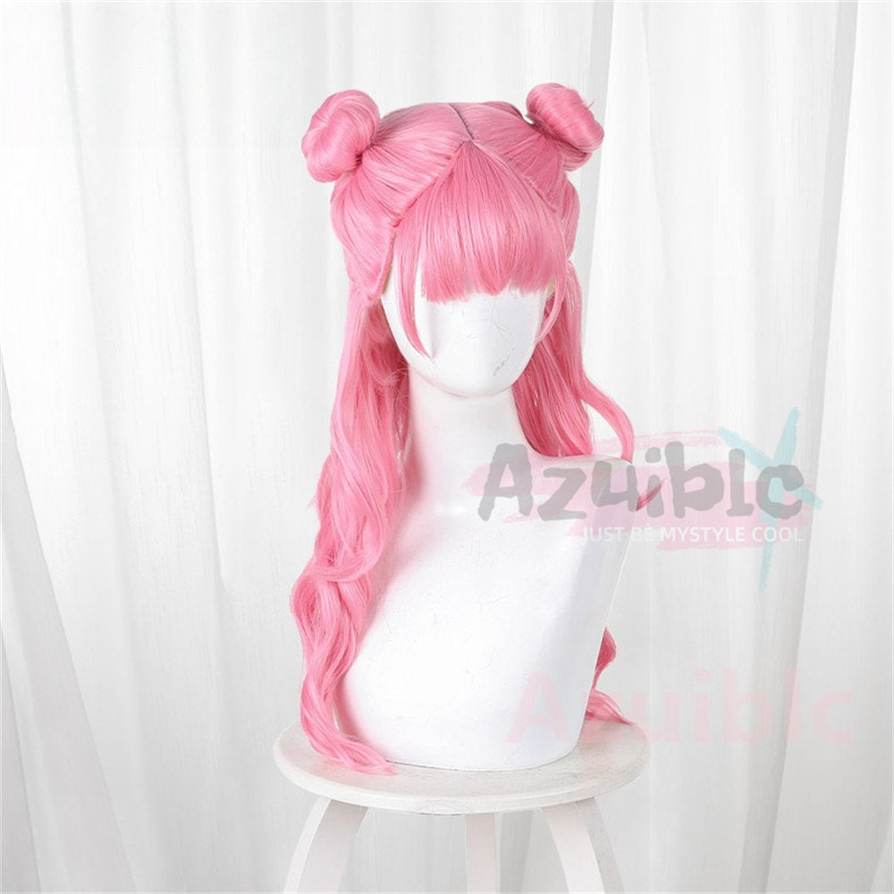 正反対な君と僕 鈴木みゆ ピンクウィッグ 60cm ロング カツラ コスプレ