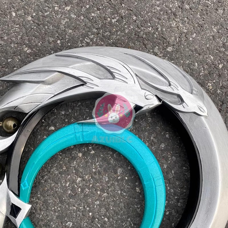 Azuiblc】原神 戦輪 ランヤン(藍硯) 40CM 武器 PU製 刀 武器 コスプレ