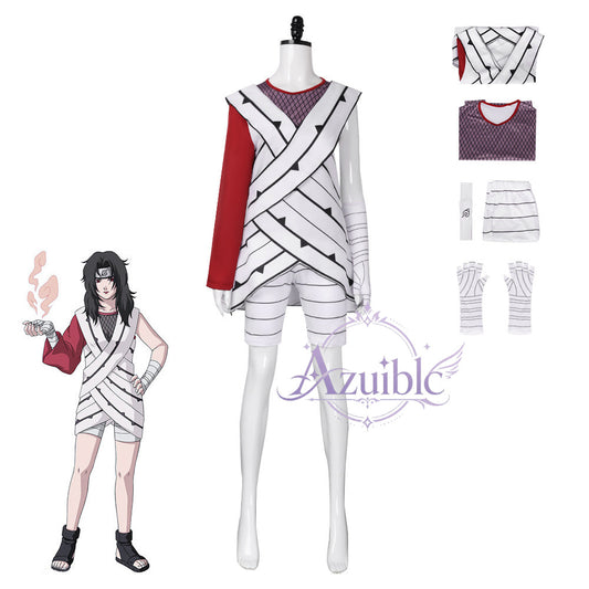 Azuiblc NARUTO 夕日紅 Kurenai Yuhi コスプレ衣装｜木ノ葉隠れ 上忍 コスチューム