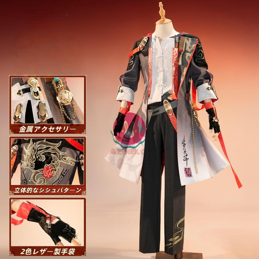 【Azuiblc】スターレイル 開拓者 星 飛竜乗雲 コスプレ衣装 新コスチューム 金属アクセサリー コスプレ コスチュームセット cosplay