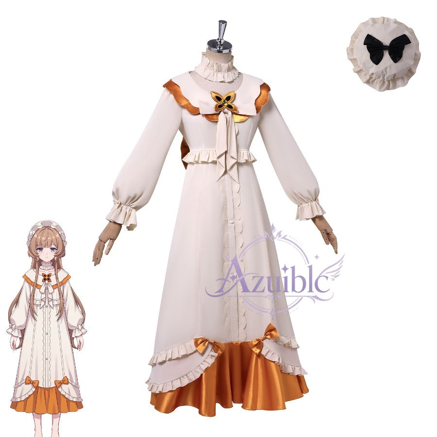 Azuiblc　原神 サンドローネ Sandrone パジャマVer. コスプレ衣装｜傀儡 Marionette レディースワンピース