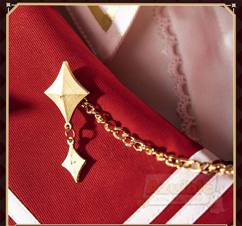 Azuiblc　魔法少女ノ魔女裁判　二階堂 ヒロ　コスプレ衣装　にかいどう ヒロ　髪飾付　まのさば ハロウィン - Azuiblc