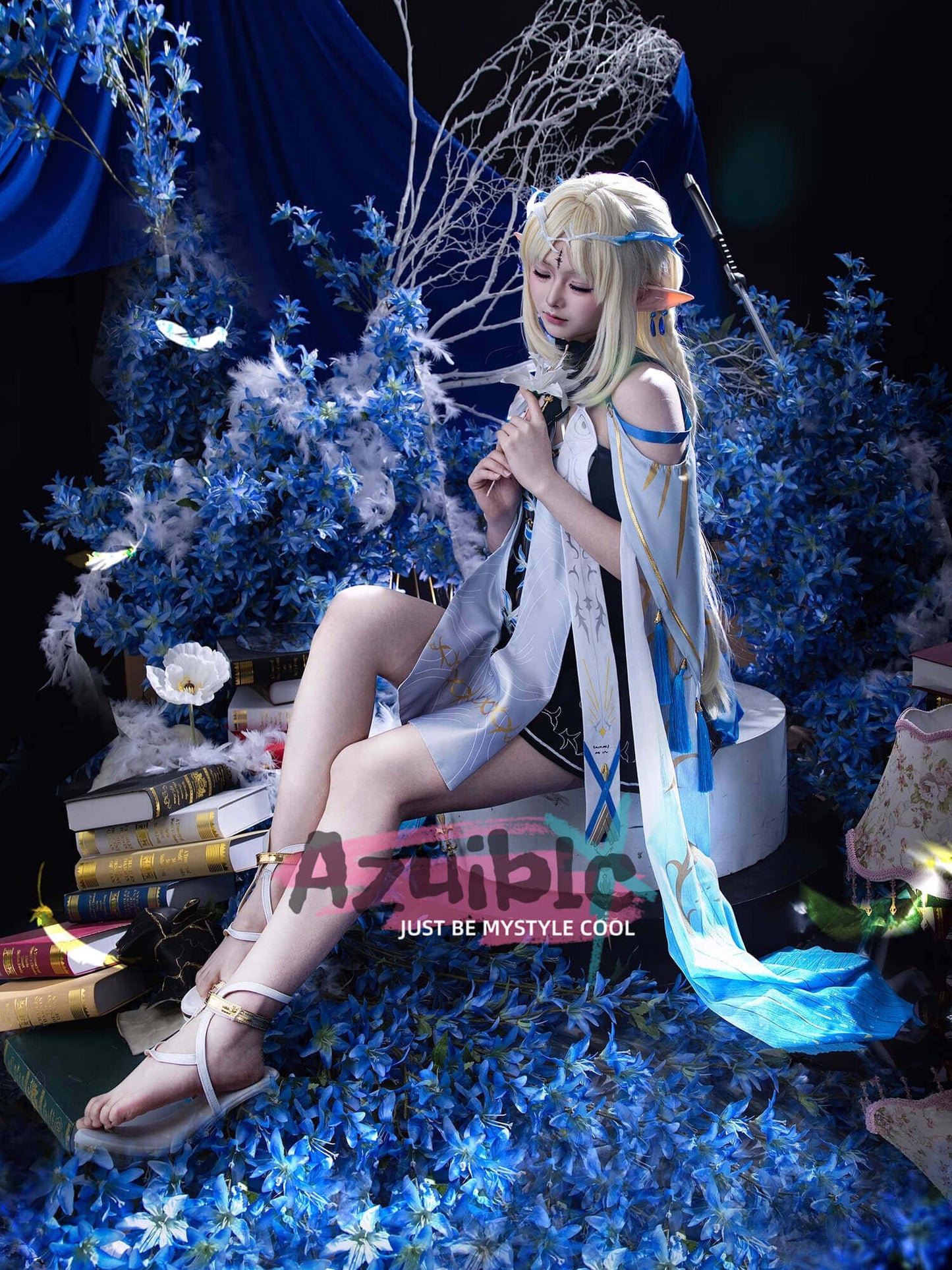 Azuiblc　鳴潮　カルテジア　コスプレ衣装　フルールドリス　ワンピース　礼服　戦闘服　イベントAzf15 - Azuiblc