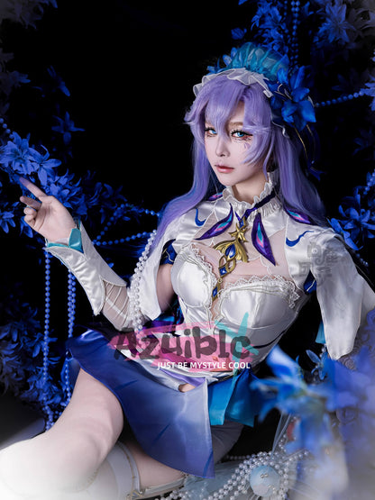 Azuiblc 鳴潮 カンタレラ コスプレ衣装　3d樹脂アクセサリー　礼服　ワンピース　コスチュームAzf14 - Azuiblc