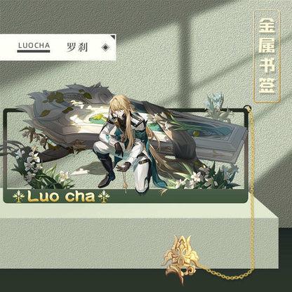 Azuiblc 崩壊スターレイル 　アナイクス　栞　9cm　キャストリス　ヒアンシー　サフェル　金属製　おもちゃ　萌えグッズ - Azuiblc