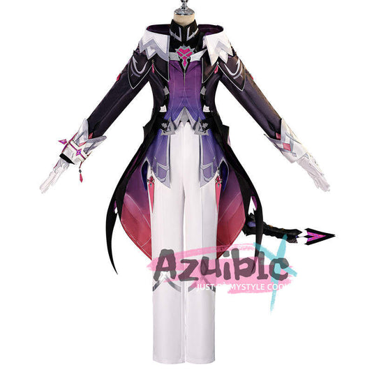 Azuiblc　原神　ドゥリン　Durin 　3dプリント　コスチューム　尻尾付き　龍人・ホムンクルス　仮装　コスプレ衣装　ハロウィン　シンプル番 - Azuiblc