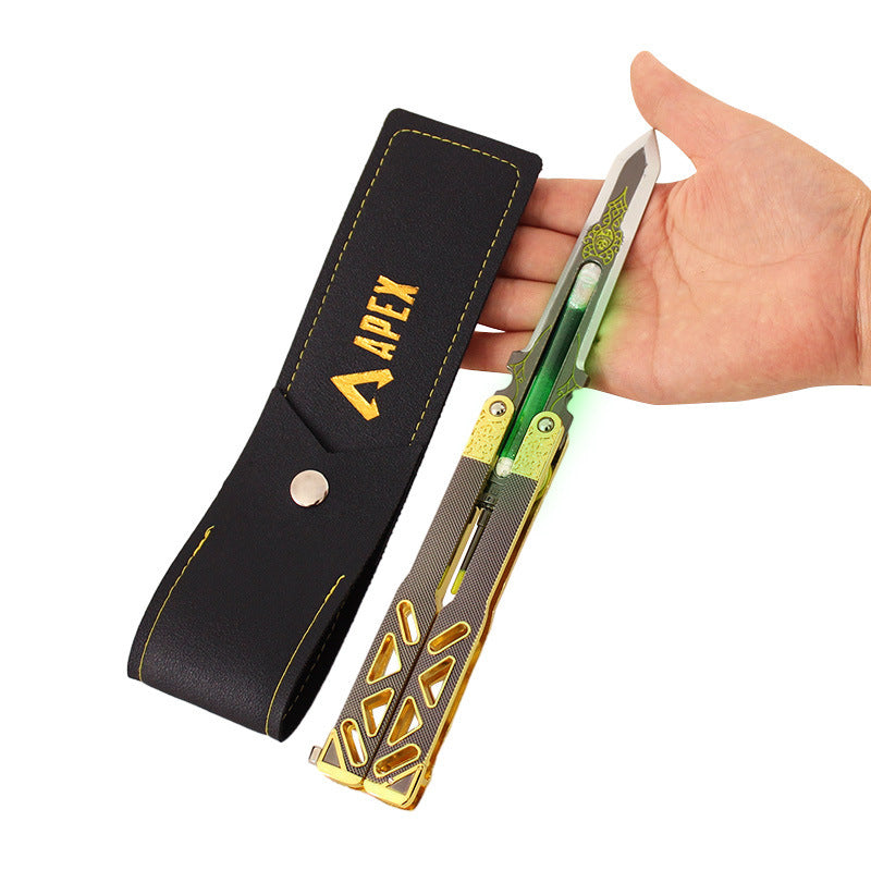 Azuiblc APEX エーペックスレジェンズ バタフライナイフ 24cm オクタン